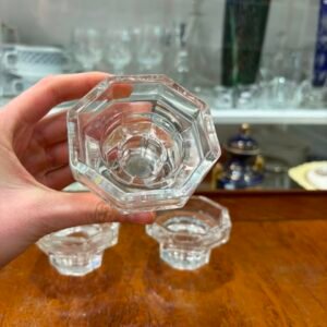 Set de 3 candelabros franceses