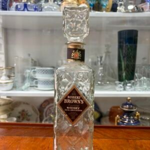 Botellón de whisky retro