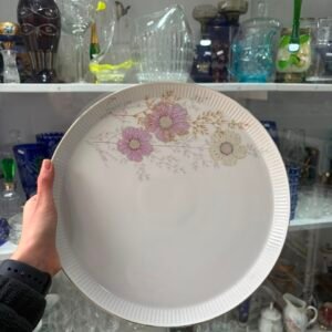 Plato de torta o mastiero porcelana verbano