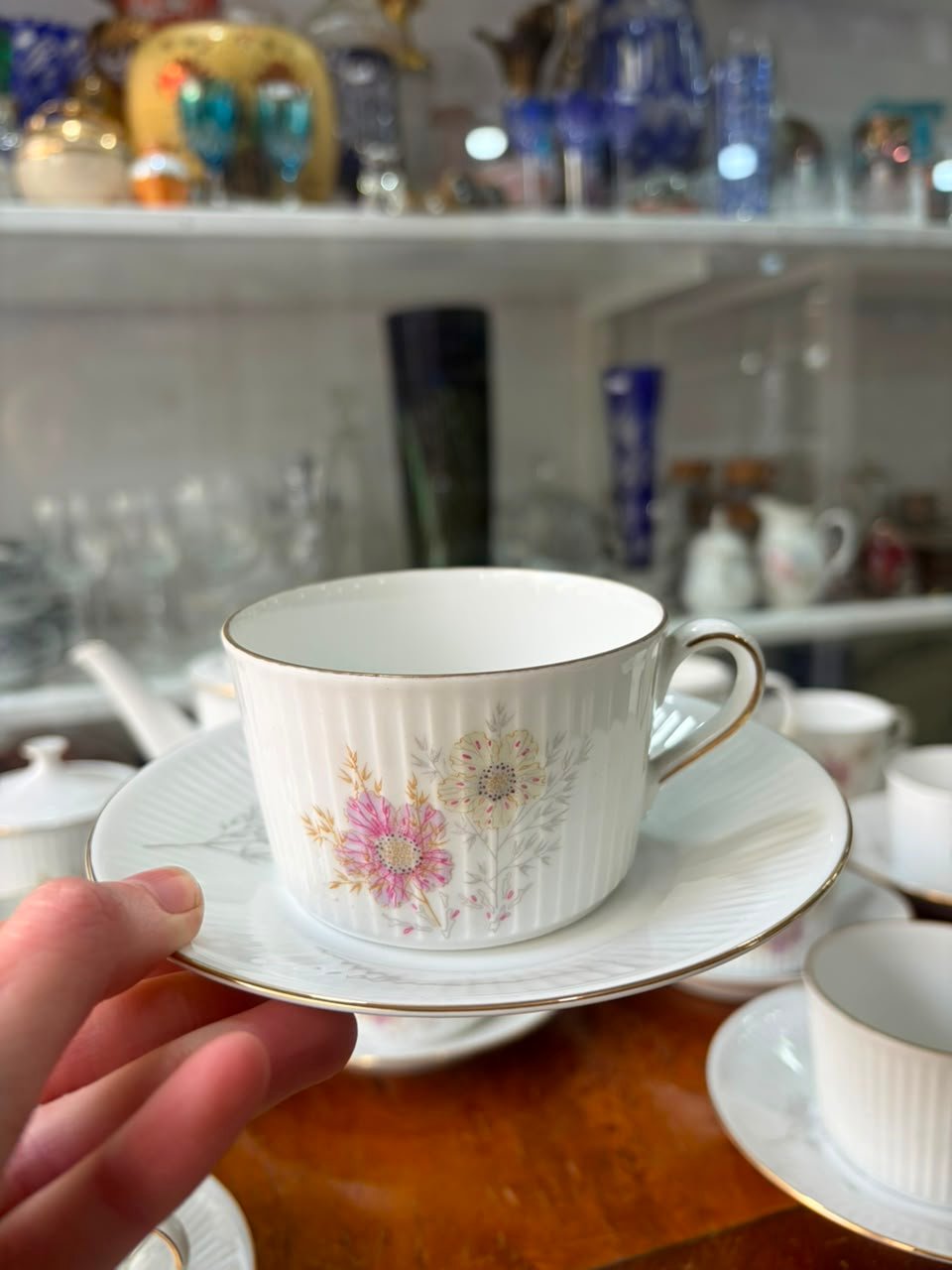 Juego de té porcelana verbano para 12 personas - Imagen 9