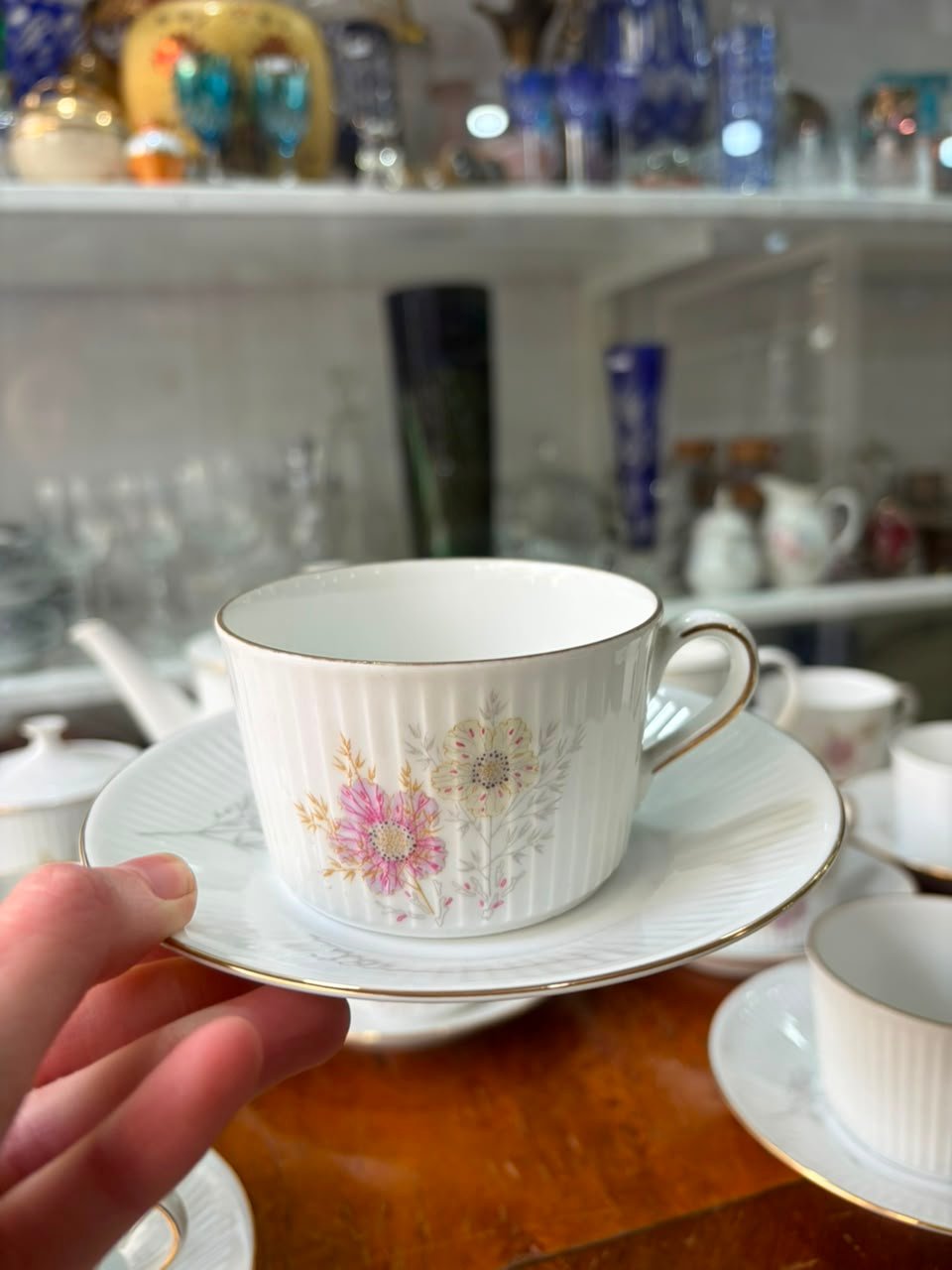 Juego de té porcelana verbano para 12 personas - Imagen 12