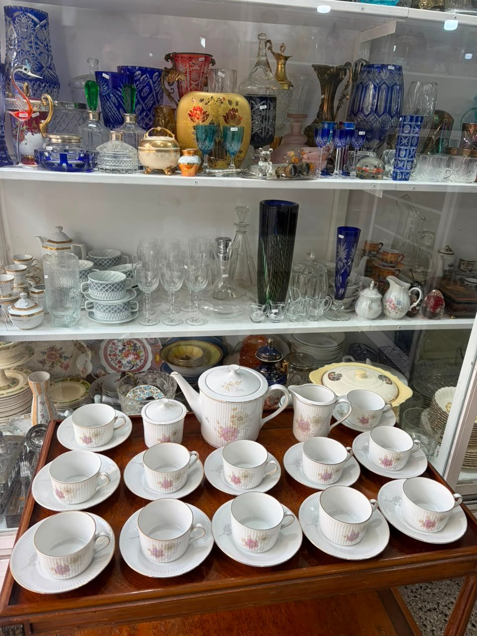 Juego de té porcelana verbano para 12 personas - Imagen 4