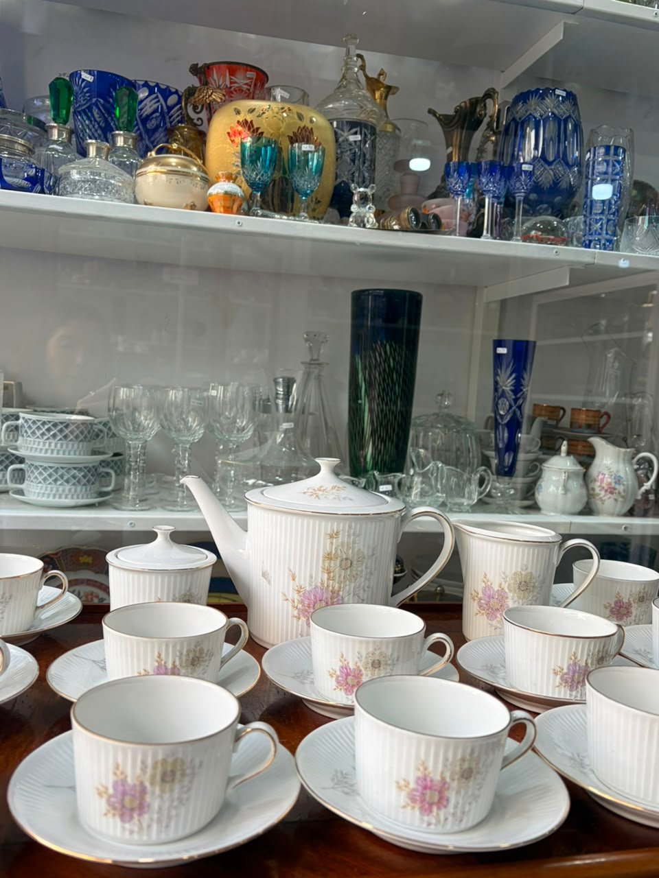 Juego de té porcelana verbano para 12 personas - Imagen 3