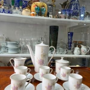 Juego de café para 6 personas porcelana verbano