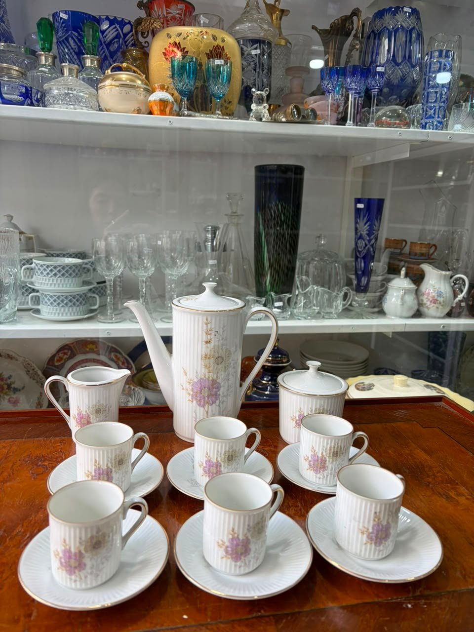 Juego de café para 6 personas porcelana verbano - Imagen 6
