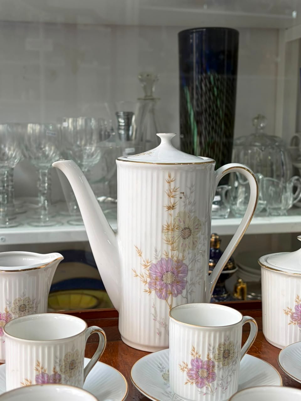 Juego de café para 6 personas porcelana verbano - Imagen 7