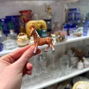 Set 3 caballos de porcelana