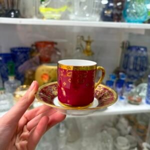 Dúo de café porcelana alemana