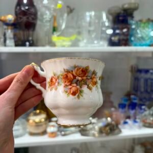 Taza de té porcelana inglesa paragon