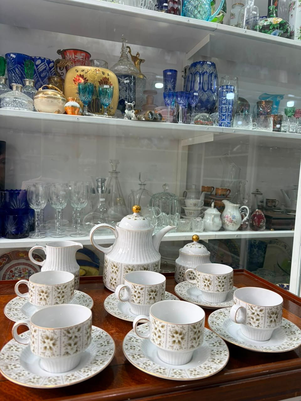 Juego de té porcelana tsuji para 6 personas - Imagen 13