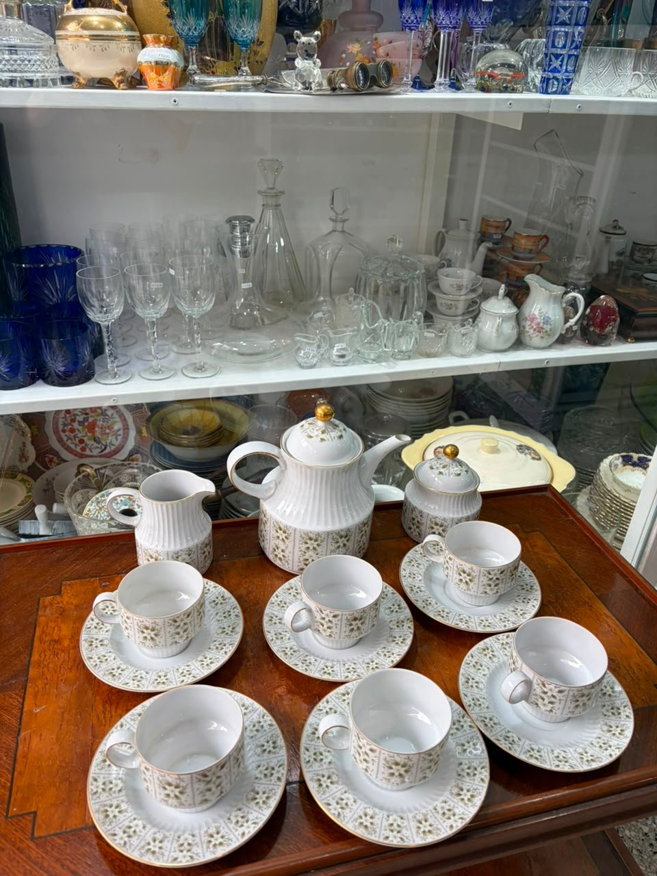 Juego de té porcelana tsuji para 6 personas - Imagen 12