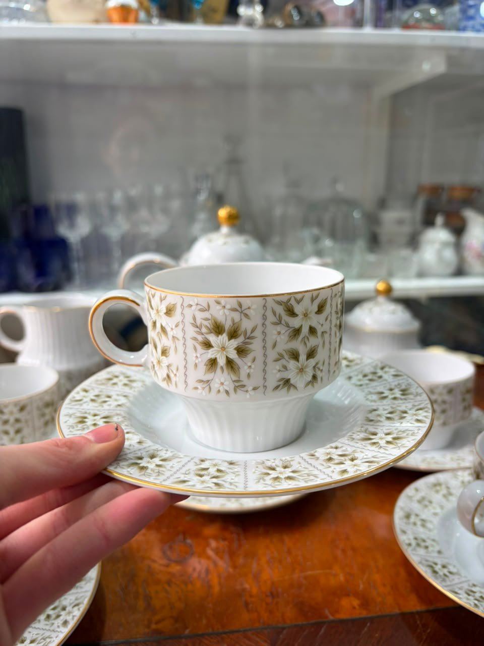 Juego de té porcelana tsuji para 6 personas - Imagen 2