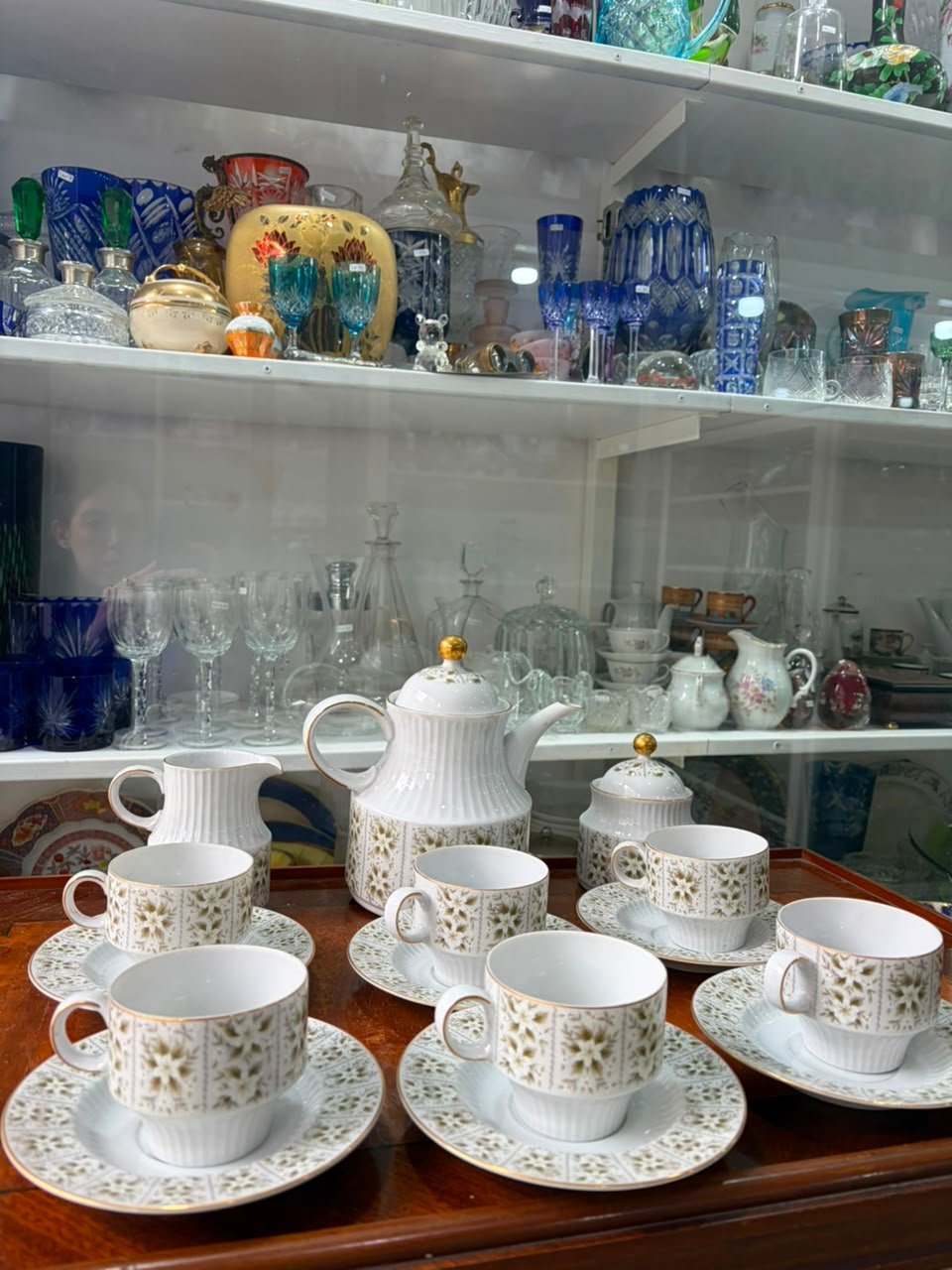 Juego de té porcelana tsuji para 6 personas - Imagen 10