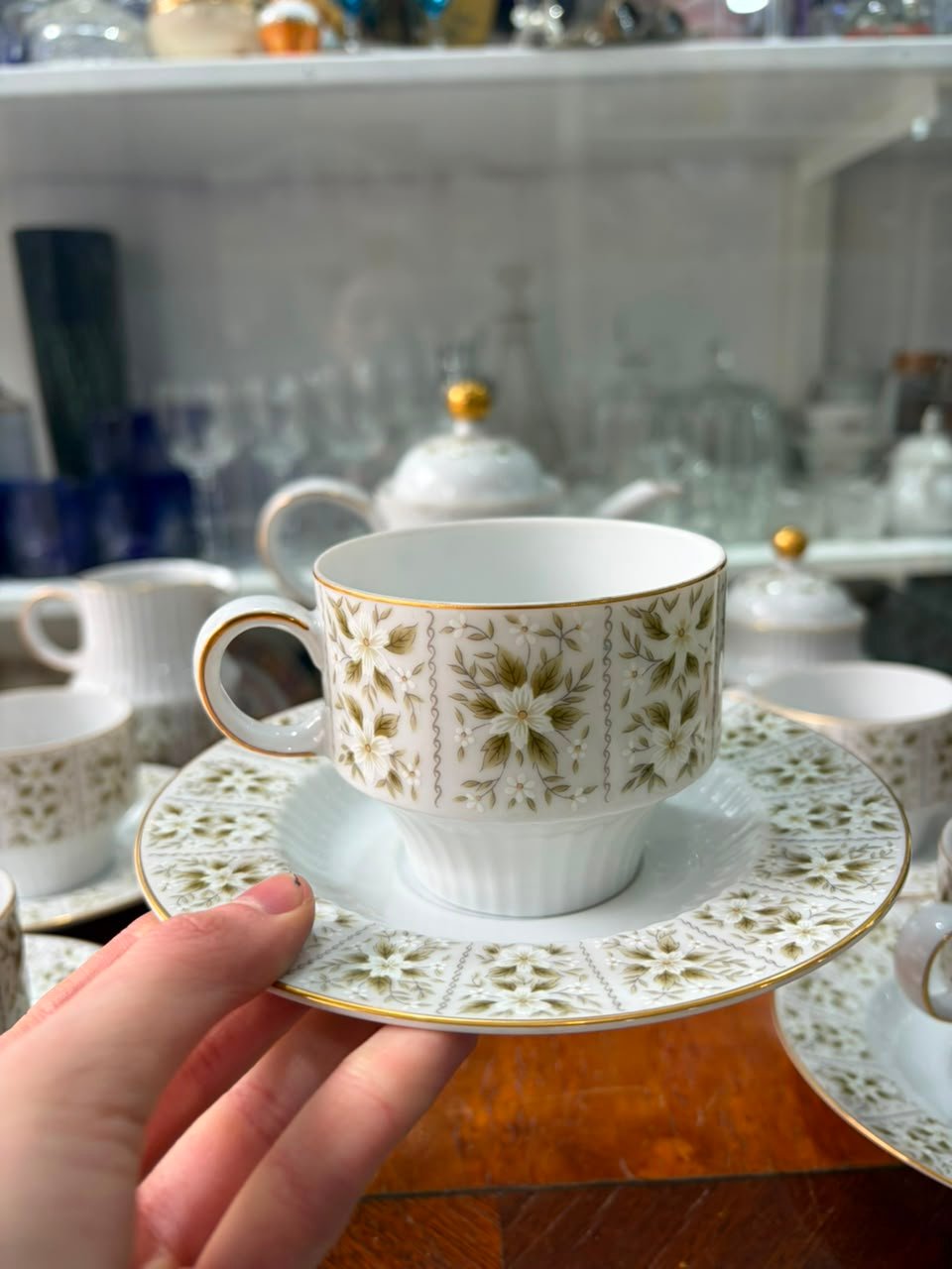 Juego de té porcelana tsuji para 6 personas - Imagen 9