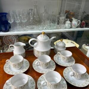 Juego de té porcelana tsuji para 6 personas