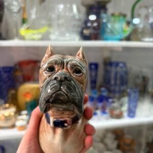 Figura perro boxer de pared