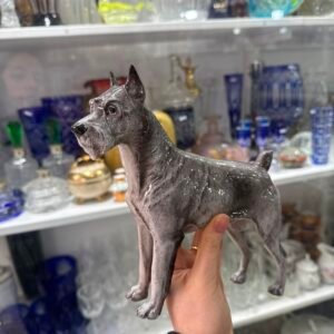 Figura perro Schnauzer porcelana alemana rosenthal