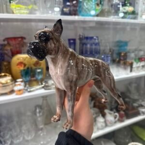 Figura perro boxer porcelana alemana rosenthal