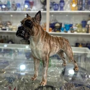 Figura perro boxer porcelana alemana rosenthal