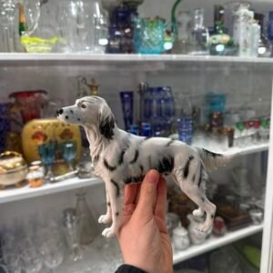 Figura perro Setter Inglés porcelana alemana goebel años 60