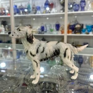 Figura perro Setter Inglés porcelana alemana goebel años 60