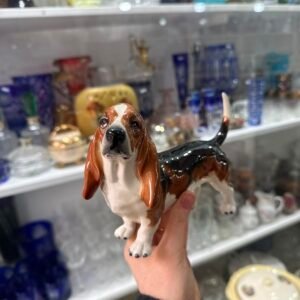 Figura perro Basset Hound beswick england