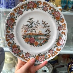 Plato porcelana española