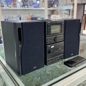 Equipo de música JVC con control remoto