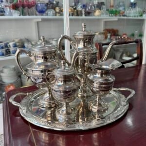 Servicio té y café platería