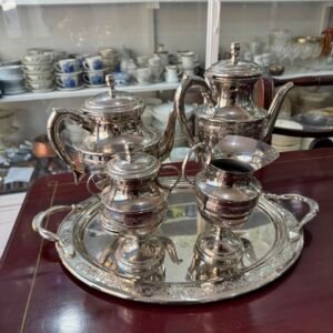 Servicio té y café platería