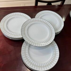 Juego de 20 platos playos porcelana NORITAKE