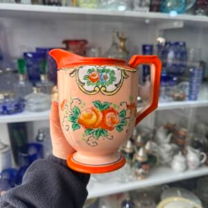 Jarra lechera japonesa pintada a mano