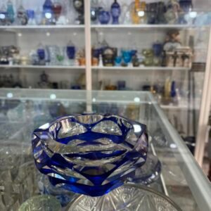 Exquisito cenicero de cristal estilo saint louis XL