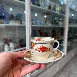Dúo de café inglés woods ivory