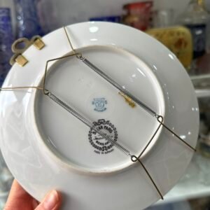 Plato porcelana alemana BAVARIA con ave