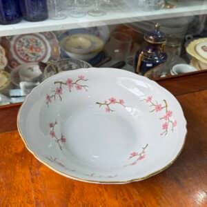 Ensaladera flor de cerezo porcelana verbano