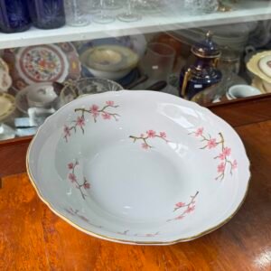 Ensaladera flor de cerezo porcelana verbano