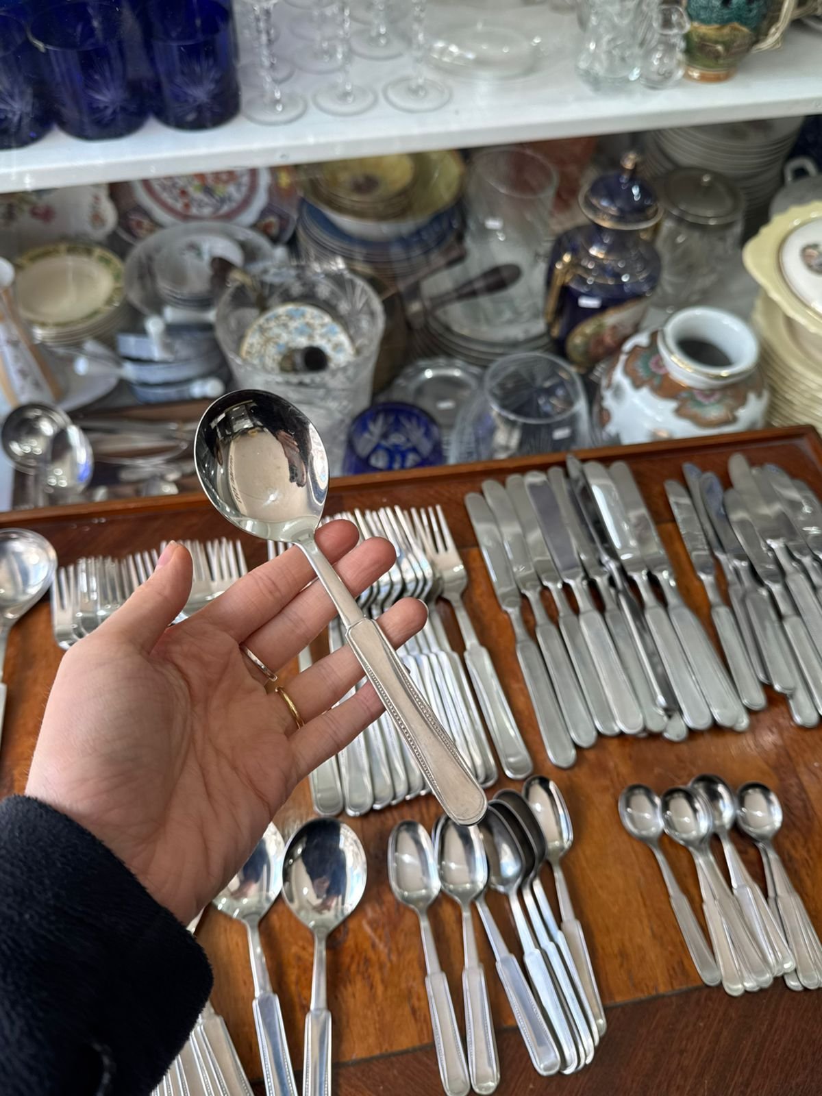 Juego de cubiertos VOLF completo para 12 - 100 piezas - Imagen 6