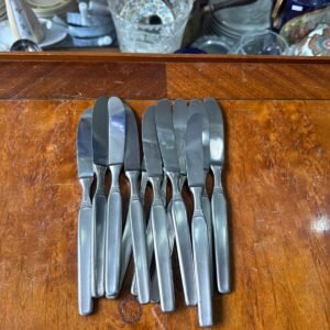 Juego de 12 cuchillos para postre GAMUZA