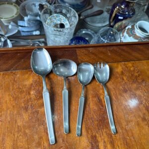 Set de 4 piezas de servir GAMUZA