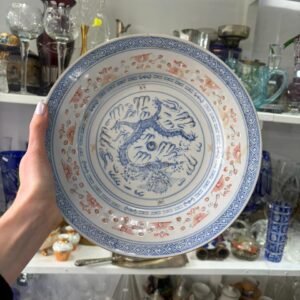 Plato porcelana oriental