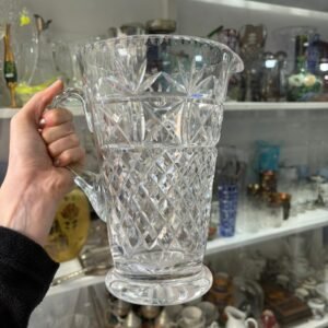 Jarra de cristal súper tallado
