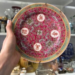 Plato porcelana oriental