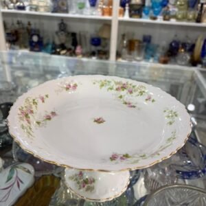 Masitero con pie porcelana checoslovaca