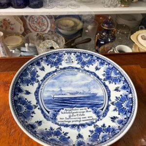 Plato grande de colección DEFLT HOLLAND pintado a mano