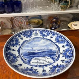 Plato grande de colección DEFLT HOLLAND pintado a mano