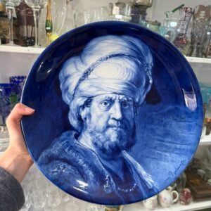 Plato grande de colección DEFLT HOLLAND pintado a mano