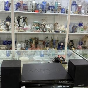 DVD con parlantes RANSER reproduce películas, cd, mp3 y se puede usar como equipo