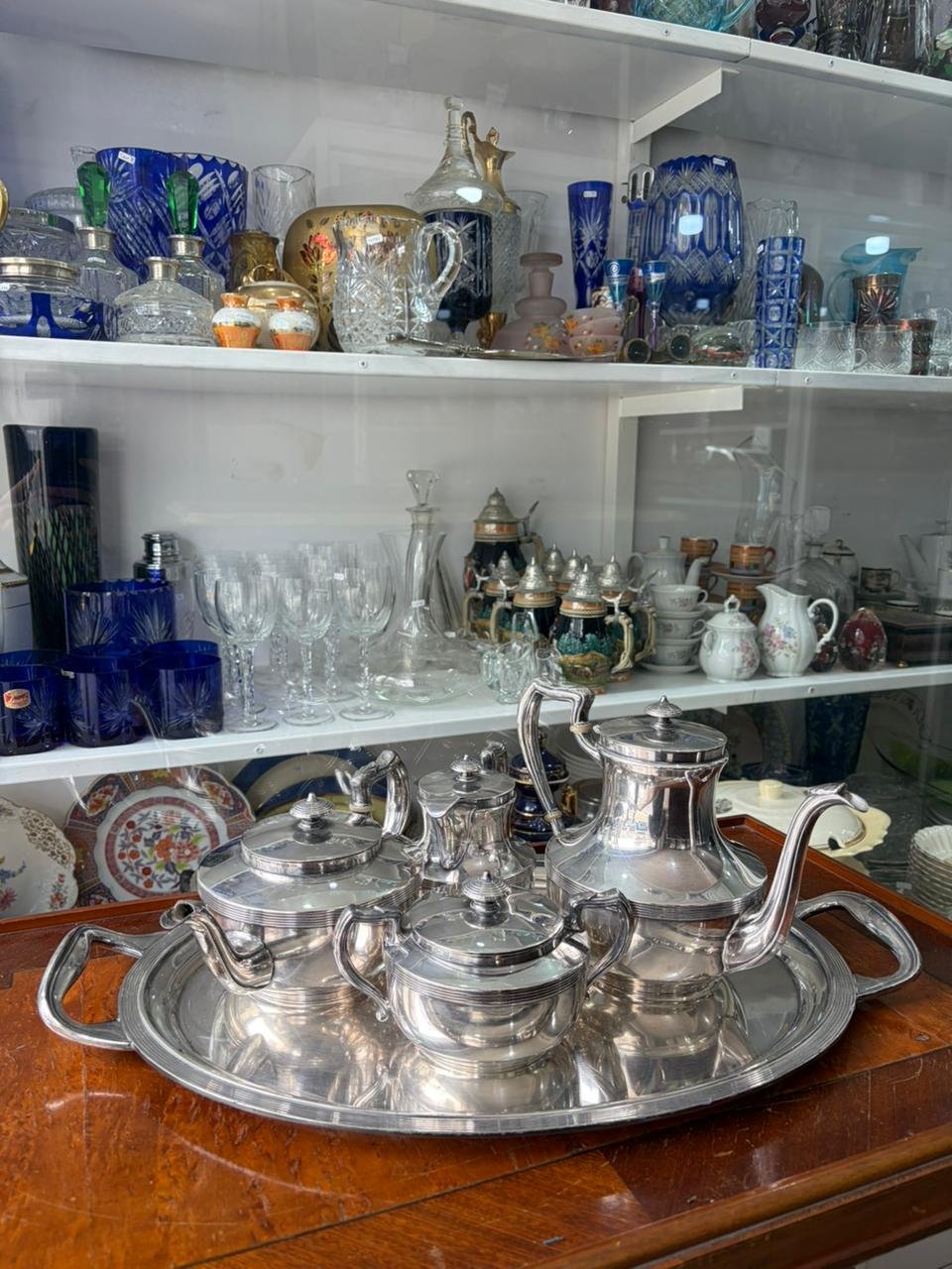 Servicio de té y café WMF platería - Imagen 4