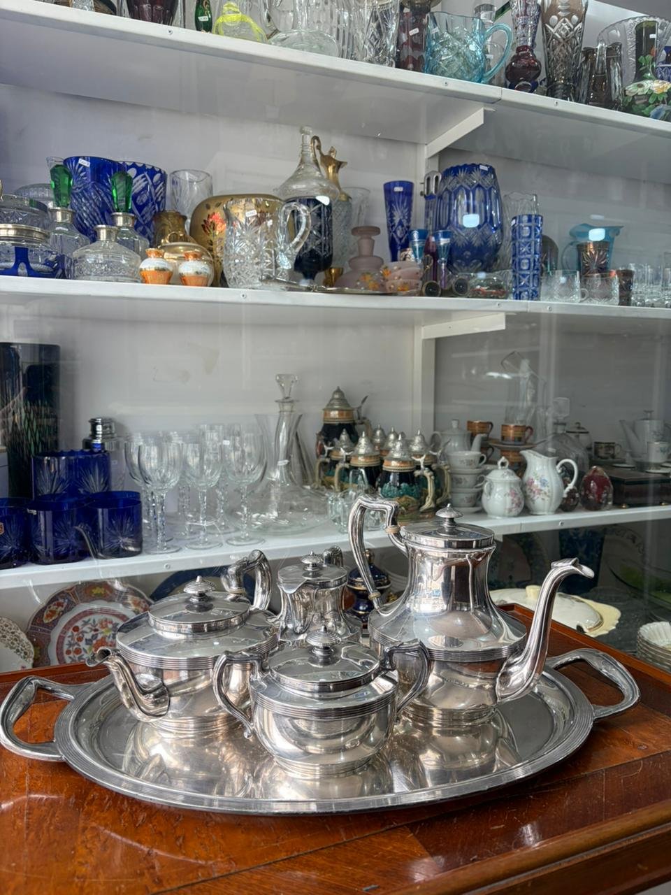 Servicio de té y café WMF platería - Imagen 3